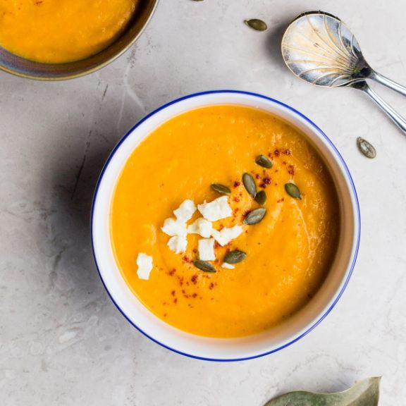 Slow Cooker Butternut Squash Soup